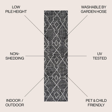 Carwa Tribal Diamond Trellis Indoor/outdoor Area Rug